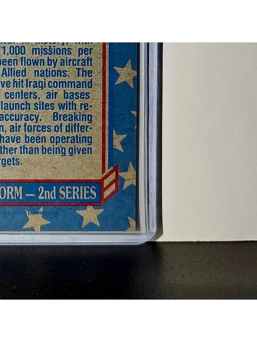 Working Together 1991 Topps Desert Storm #147 Card